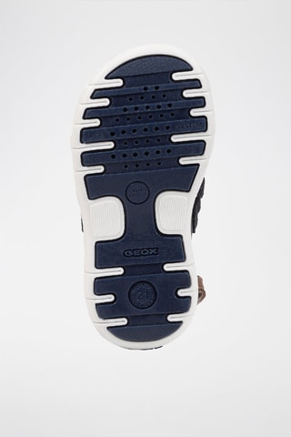 Sandales en cuir Delhi - Bleu