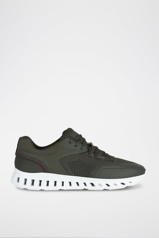 Baskets en cuir Outstream - Vert