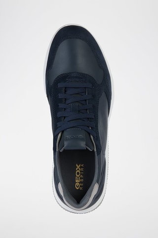 Baskets en cuir - Bleu