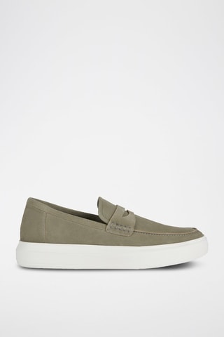 Mocassins en nubuck Deiven - Vert