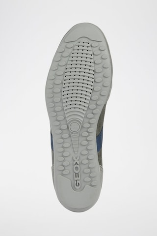 Baskets en cuir Wells - Gris