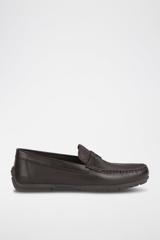Mocassins en cuir - Marron