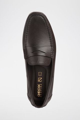 Mocassins en cuir - Marron