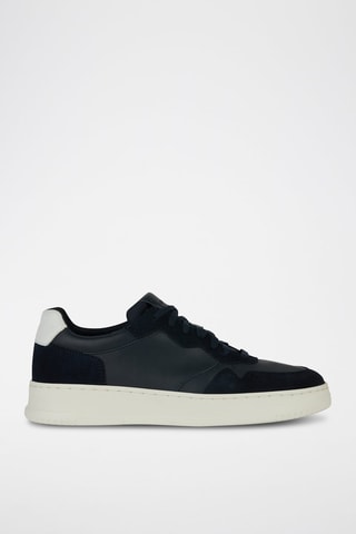 Baskets en cuir Arvier - Bleu