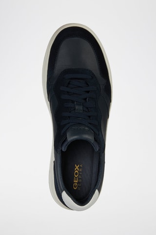 Baskets en cuir Arvier - Bleu