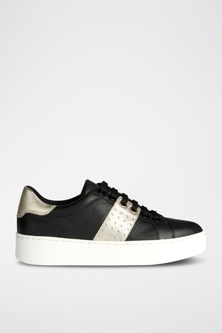 Baskets en cuir Skyely - Noir