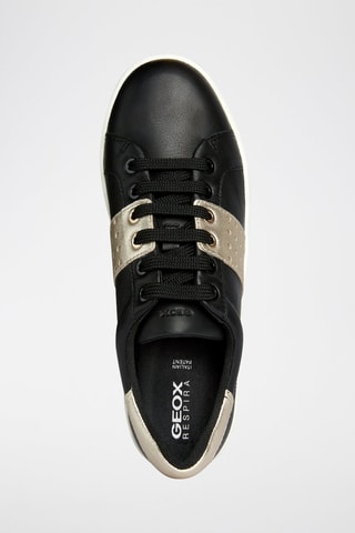 Baskets en cuir Skyely - Noir