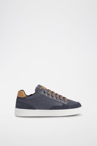 Baskets en cuir Djrock - Bleu