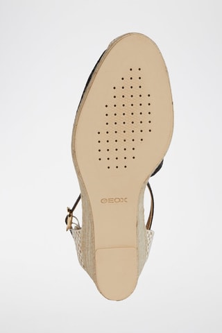 Espadrilles compensées Gelsa Low - Noir