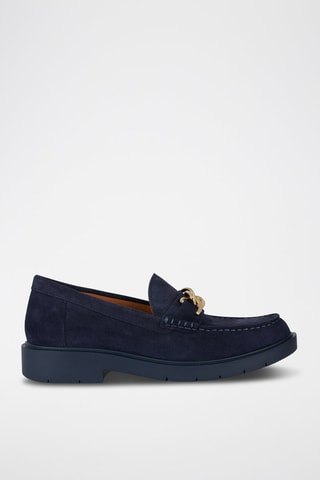 Mocassins en nubuck Spherica EC1 - Bleu