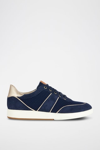 Baskets en nubuck Meleda - Bleu