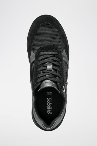 Baskets en nubuck Haleney - Noir