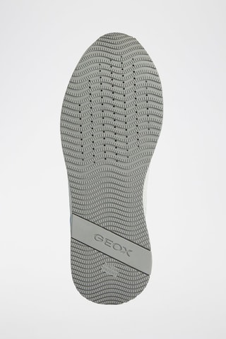 Baskets plateformes en cuir Kency - Blanc et ciel