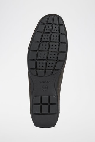 Mocassins en nubuck Moner - Gris foncé