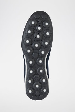 Baskets en cuir Snake 2.0 - Bleu