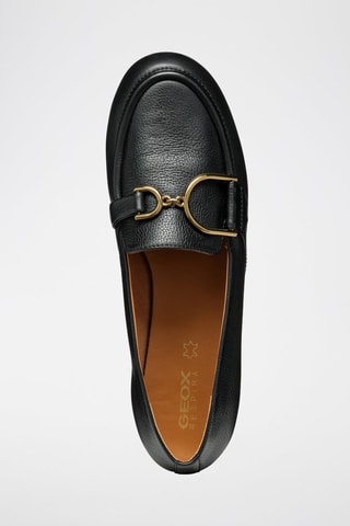 Mocassins en cuir - Noir