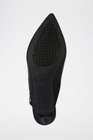 Escarpins en cuir de mouton nappa Bibbiana - Noir