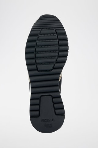 Baskets en cuir Desya - Noir