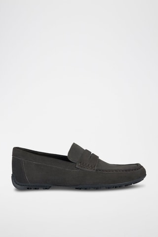 Mocassins en nubuck Kosmopolis - Gris foncé