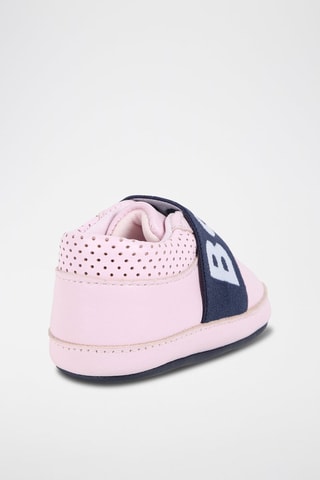 Chaussons en cuir de mouton - Rose - Boss