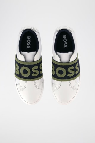Slip-on en cuir - Blanc - Boss