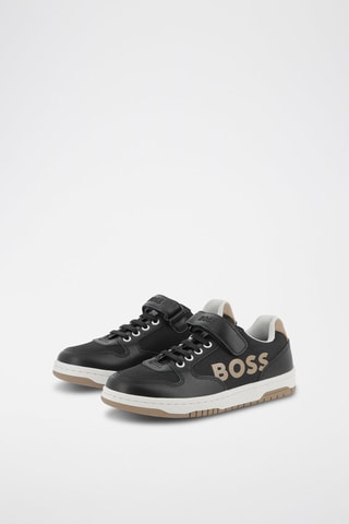 Baskets en cuir - Noir - Boss