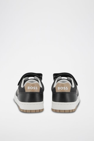 Baskets en cuir - Noir - Boss
