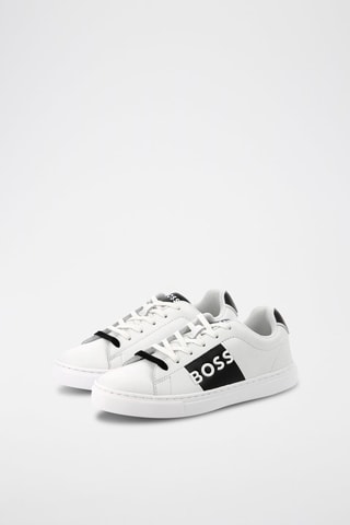 Baskets en cuir - Blanc - Boss