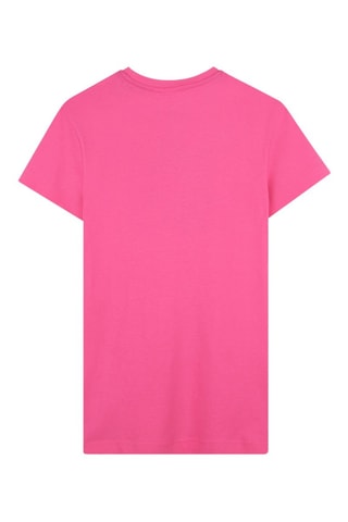 Robe t-shirt en coton biologique - Rose et gris clair - Hugo
