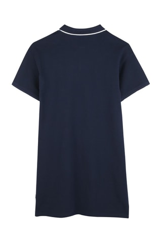 Robe polo - Bleu nuit et blanc - Boss