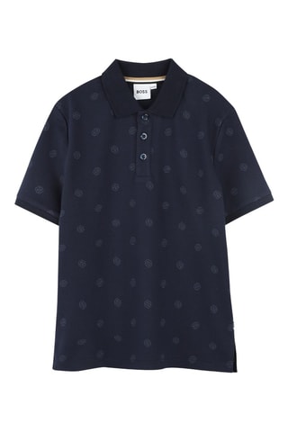 Polo - Bleu marine - Boss