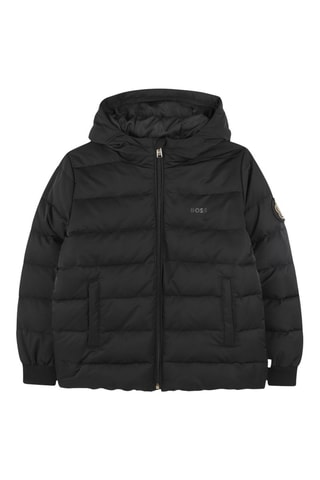 Doudoune à capuche - Noir - Boss