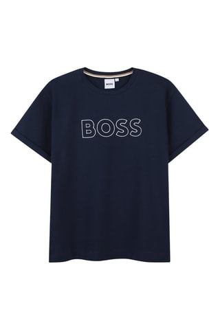 T-shirt - Bleu marine - Boss