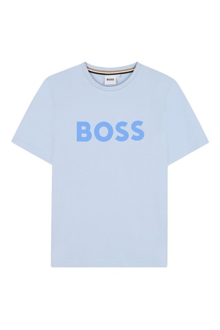 T-shirt - Bleu - Boss