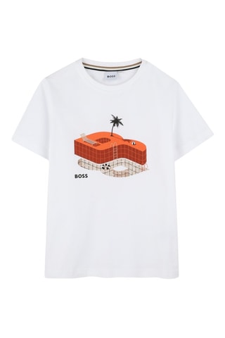 T-shirt - Blanc - Boss