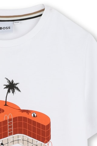 T-shirt - Blanc - Boss