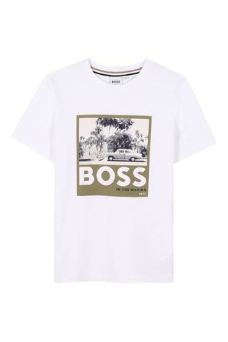 T-shirt - Blanc - Boss