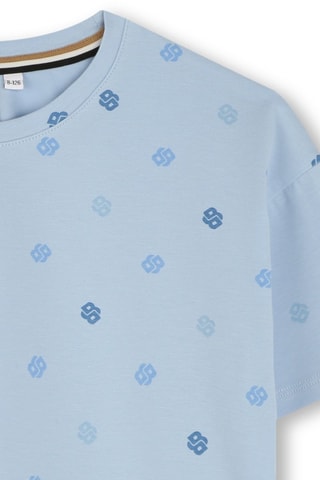 T-shirt Boss - Bleu clair