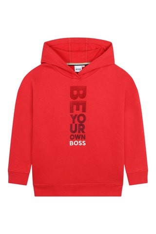 Sweat à capuche - Rouge - Boss