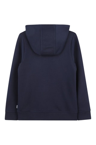 Sweat à capuche - Bleu marine - Boss
