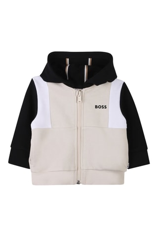 Sweat à capuche - Beige clair - Boss