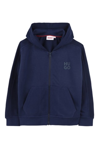 Sweat à capuche - Bleu roi - Hugo