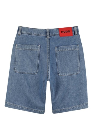 Short en jean - Bleu cobalt - Hugo