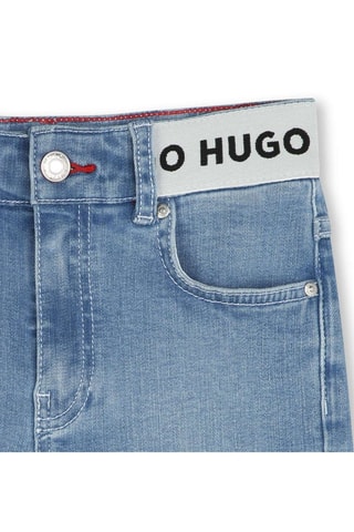 Short en jean - Bleu cobalt - Hugo