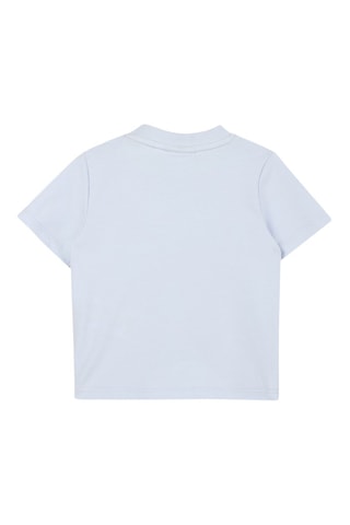 T-shirt et short en coton biologique - Ciel - Boss