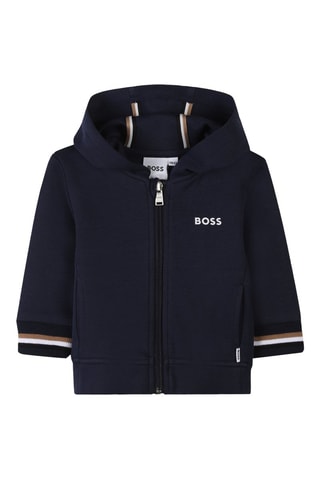 Sweat à capuche et jogging - Bleu nuit - Boss