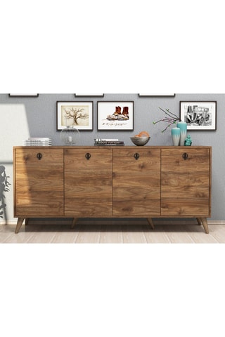 Bahut 4 portes - 180 x 45 x 80,8 cm