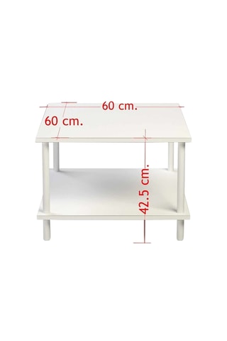 Table basse - 60 x 60 x 42,5 cm