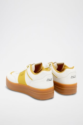 Zapatillas - Blanco y amarillo