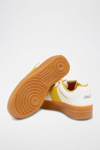 Zapatillas - Blanco y amarillo